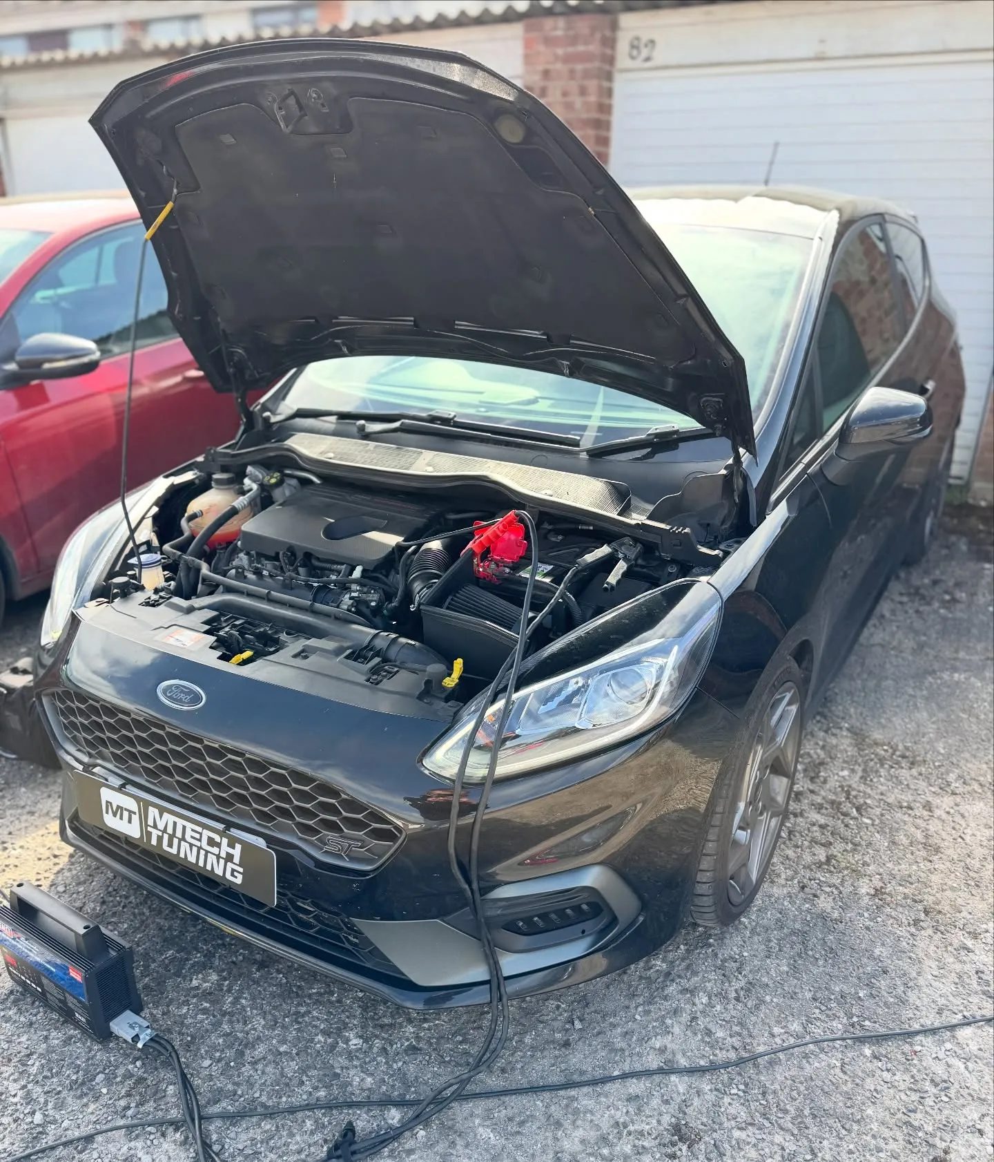 Ford Fiesta ST Mk8 Stage 1 (December 2025), photographed by MTechTuning