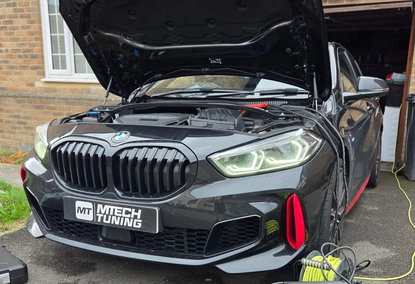 BMW 128ti F40 Stage 1 & MG1 ECU Unlock, photographed by MTechTuning