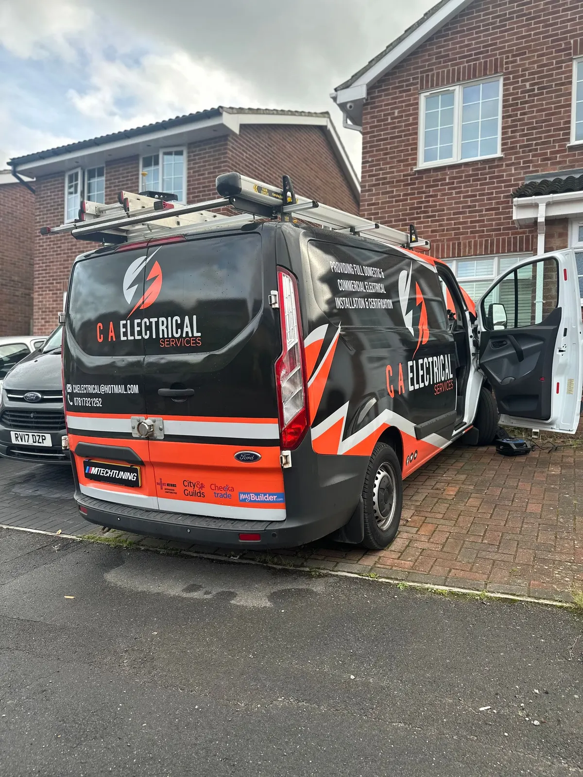 Ford Transit Custom Stage 1, photographed by MTechTuning