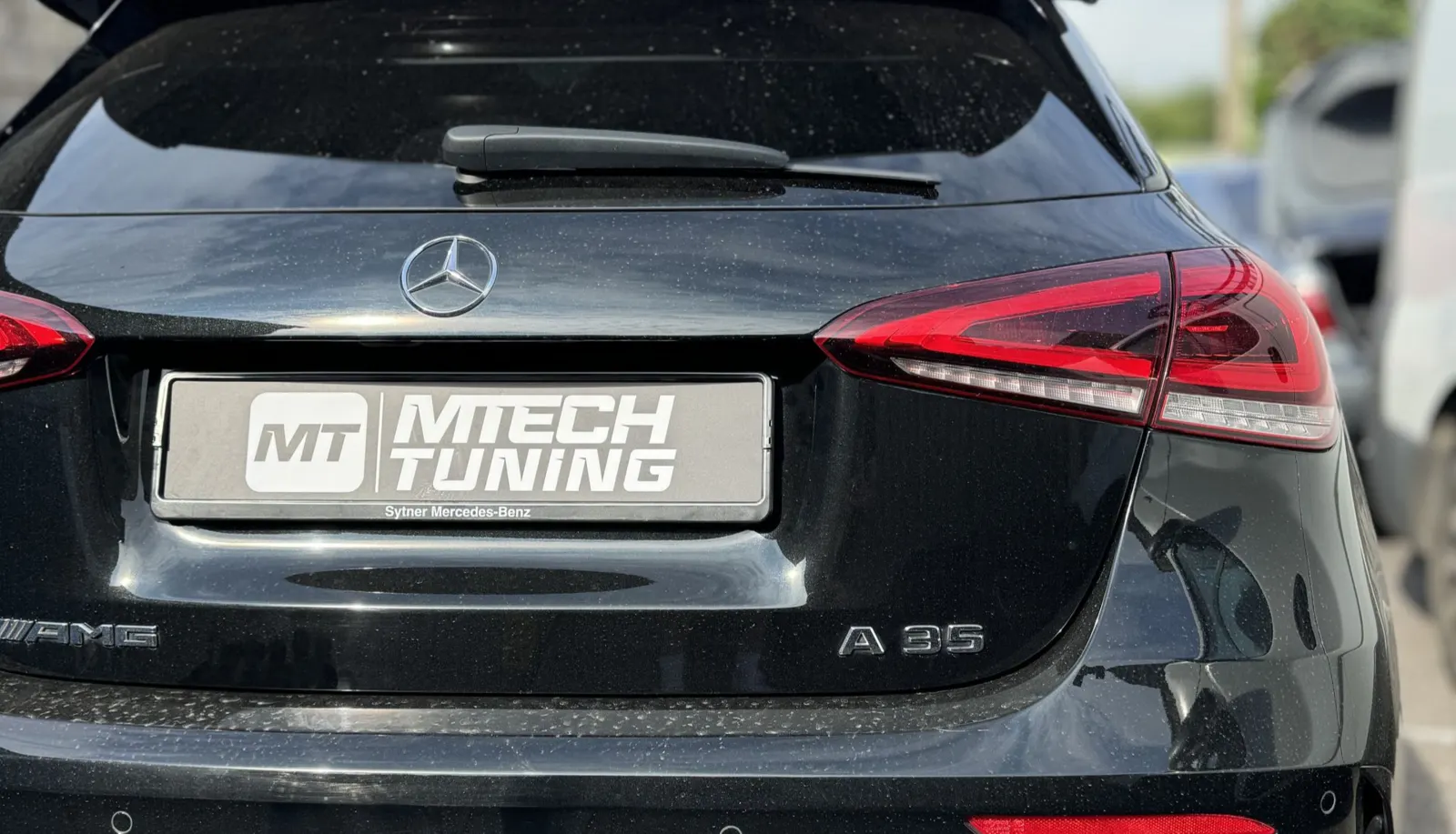 Mercedes-AMG A35 Stage 1, photographed by MTechTuning