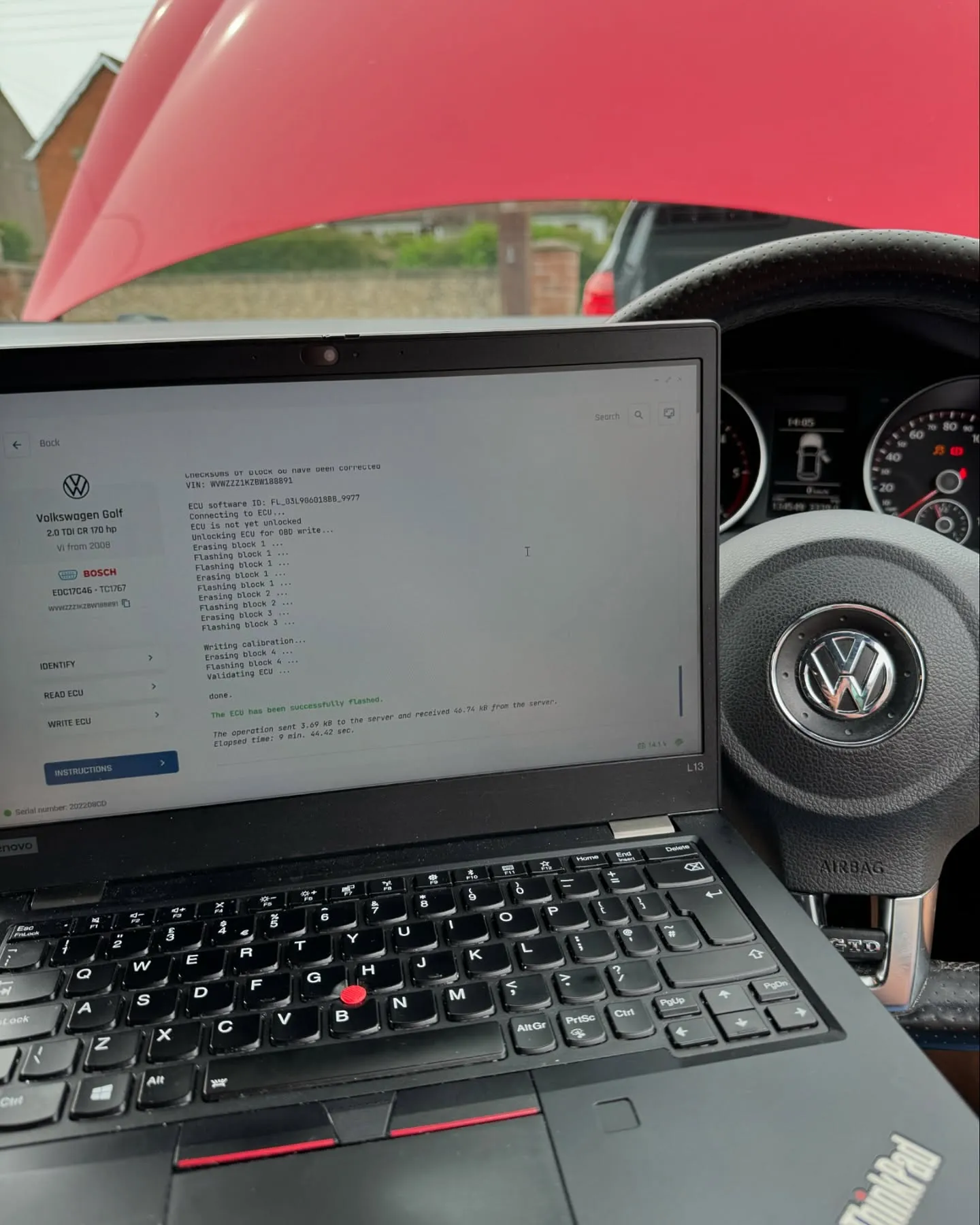 VW Golf 2.0 GTD Stage 1 photographed by MTechTuning