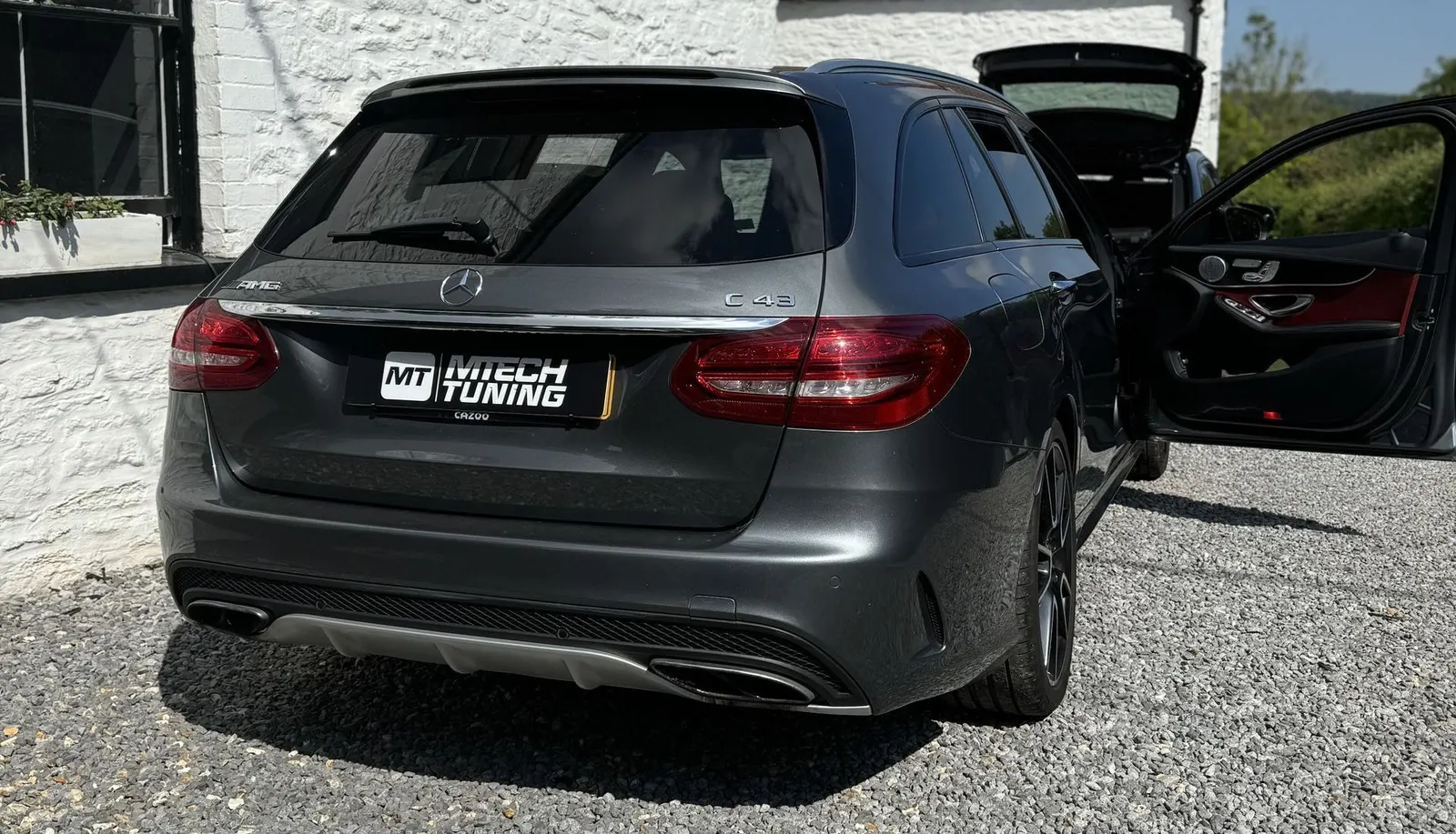 Mercedes-AMG C43 Stage 1, photographed by MTechTuning