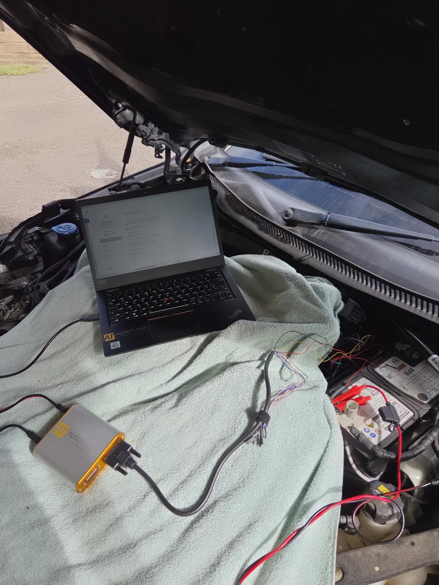 BMW M135i F40 Stage 1 & Same-Day MG1 ECU Unlock photographed by MTechTuning