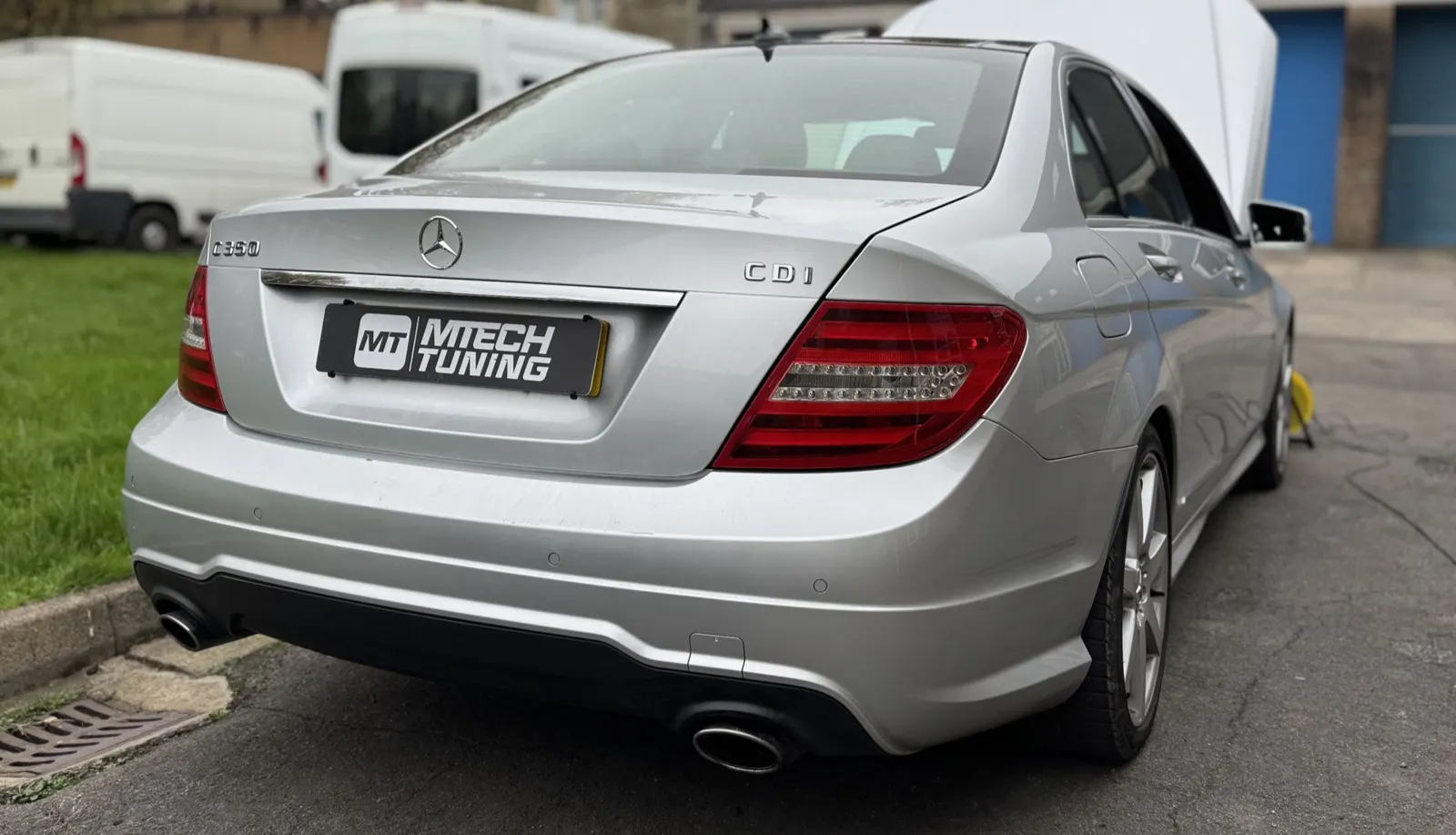 Mercedes C350 CDI Stage 1 & Gearbox Tune, photographed by MTechTuning