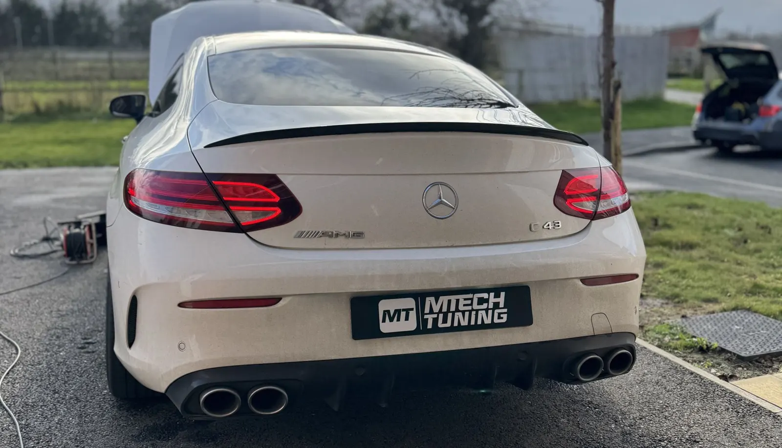 Mercedes-AMG C43 Stage 1 Engine Tune, photographed by MTechTuning