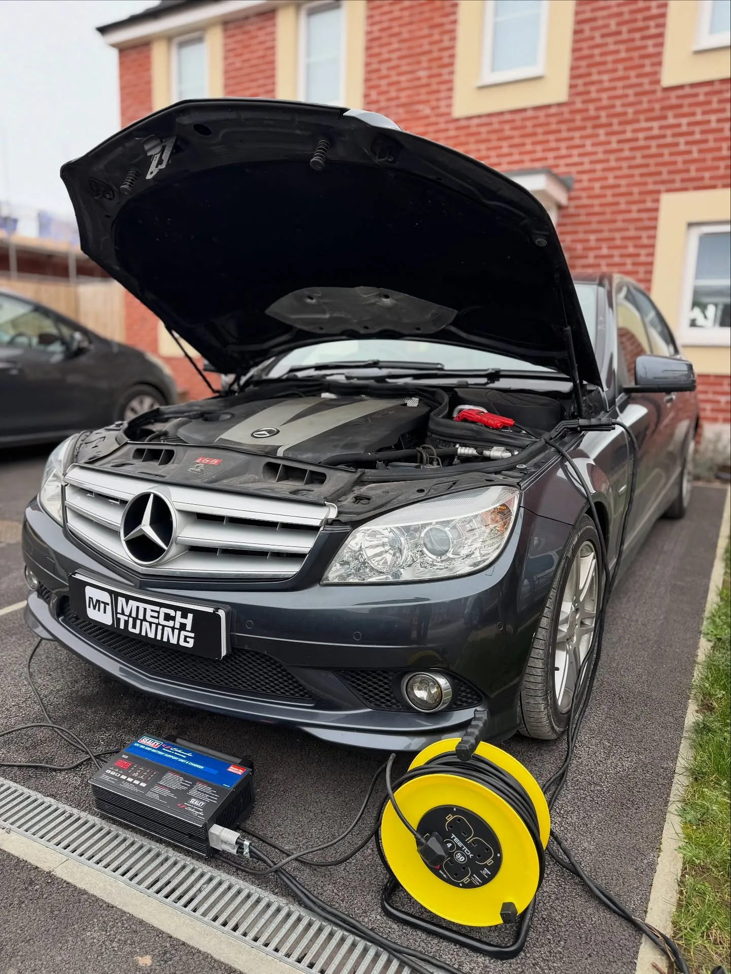 Mercedes C350 Stage 1 & Gearbox Tune, photographed by MTechTuning