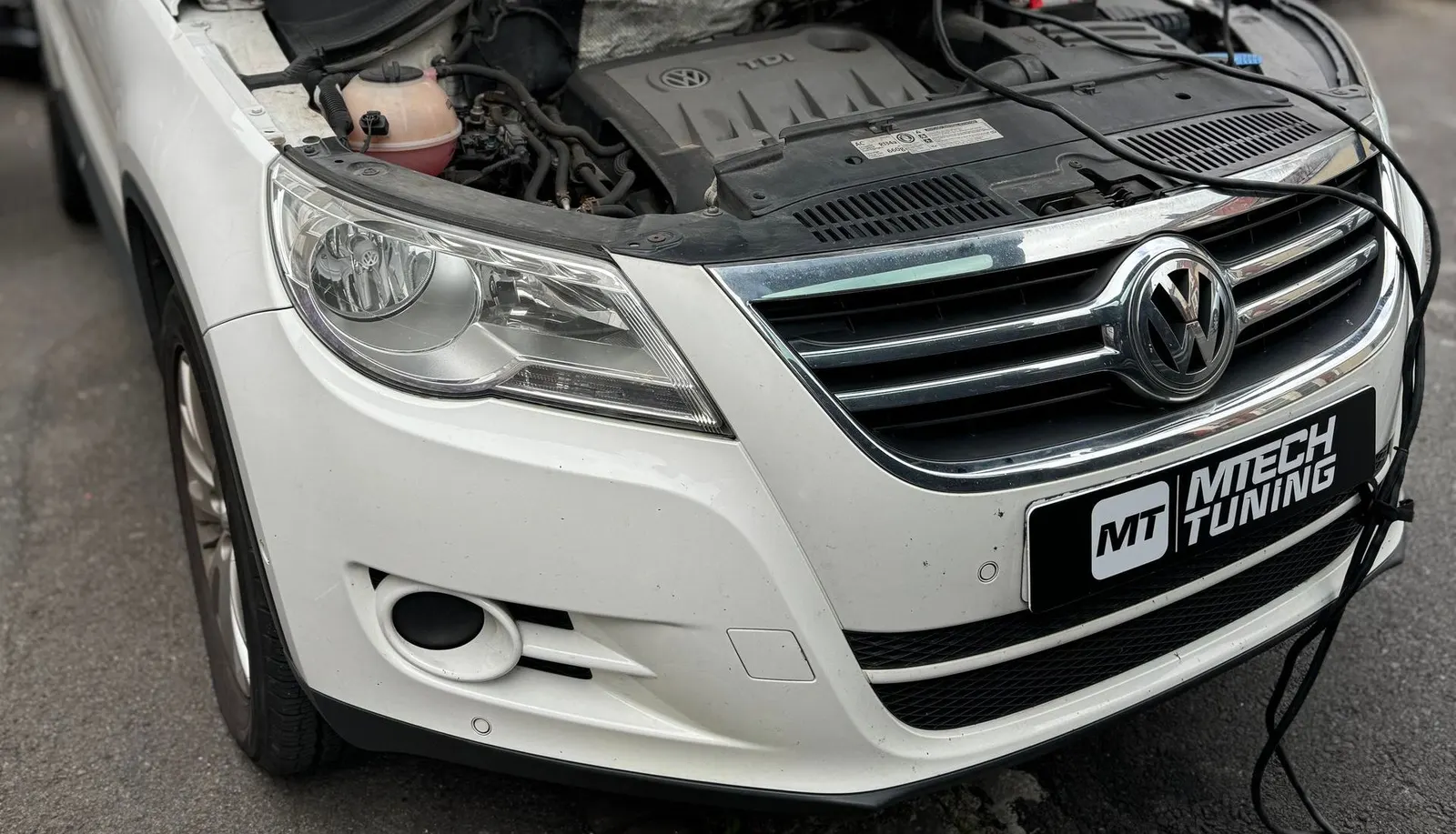 Volkswagen Touran Stage 1, photographed by MTechTuning